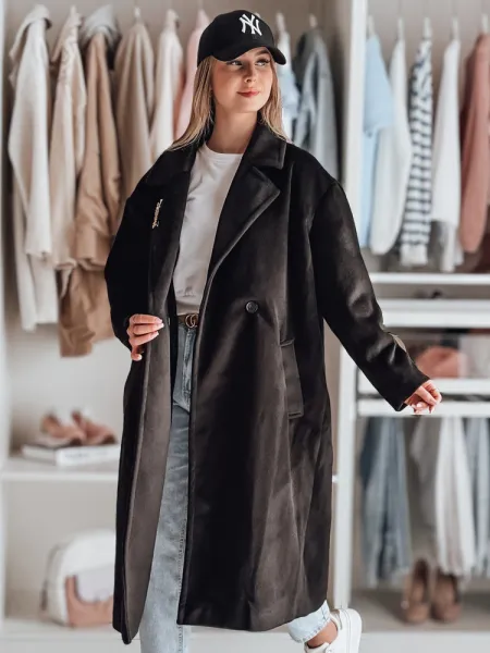 Dámsky prechodný oversize kabát LORINESS