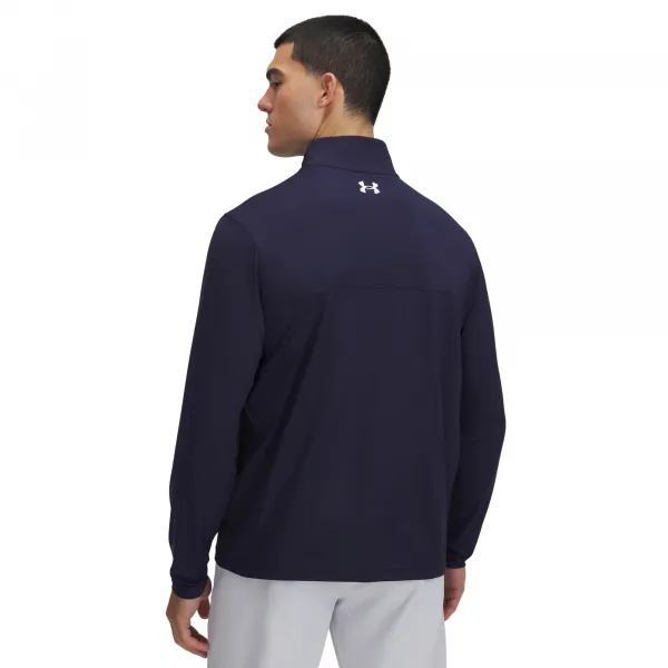 Under Armour T2G 1/4 ZIP Pánska mikina, tmavo modrá, veľkosť
