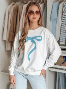 Dámska oversize mikina SOFTTIE biela
