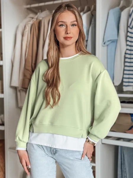 Dámska oversize mikina LUZZIO, mätová