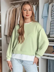 Dámska oversize mikina LUZZIO, mätová