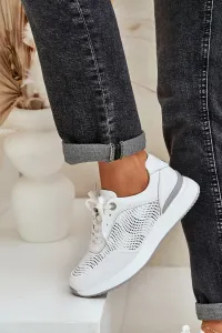 S. BARSKI Kožené Športové Topánky Dámske Sneakers S.Barski