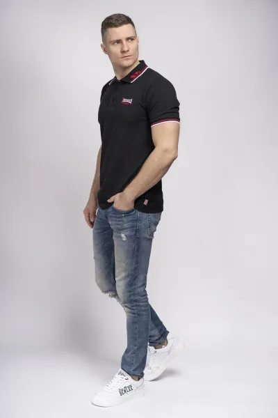 Pánske tričko s golierom Lonsdale Slim Fit