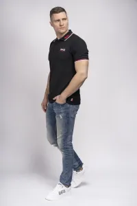 Pánske tričko s golierom Lonsdale Slim Fit