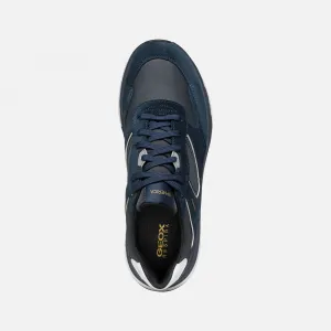 Dark blue men's sneakers Geox Spherica Actif X1 - Men's
