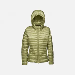 Light Green Women's Quilted Jacket Geox Jaysen - Ladies