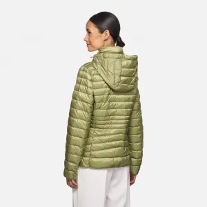 Light Green Women's Quilted Jacket Geox Jaysen - Ladies