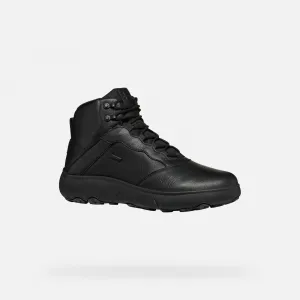Black Men's Ankle Boots Geox Nebula + Grip AB - Men