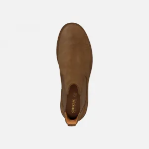 Brown women's ankle boots Geox Spherica EC1 - Women's
