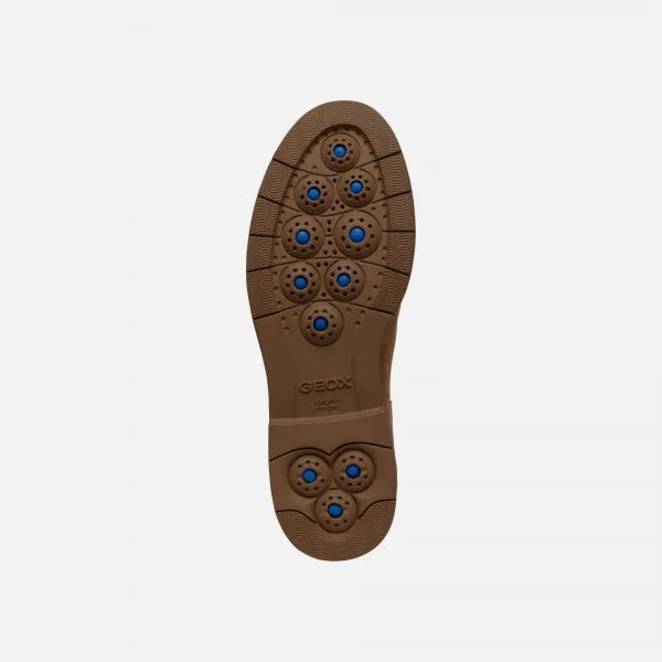 Brown women's ankle boots Geox Spherica EC1 - Women's