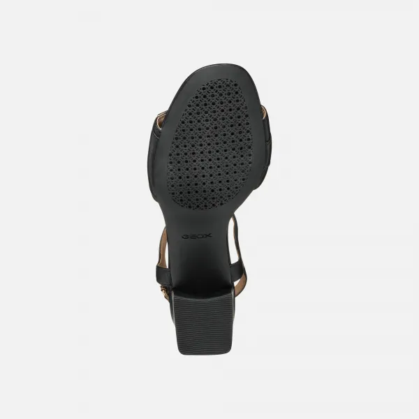 Black women's sandals Geox Neeraklia 50 - Women's