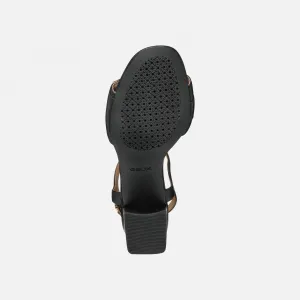 Black women's sandals Geox Neeraklia 50 - Women's