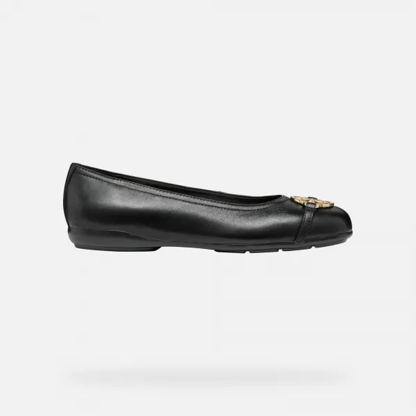 Black women's ballet flats Geox Annytah - Women's