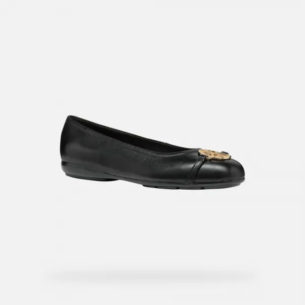 Black women's ballet flats Geox Annytah - Women's