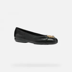 Black women's ballet flats Geox Annytah - Women's