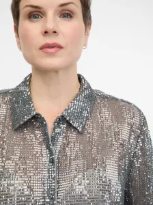 Silver Women's Collared Blouse ORSAY - Women's