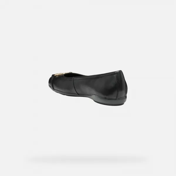Black women's ballet flats Geox Annytah - Women's