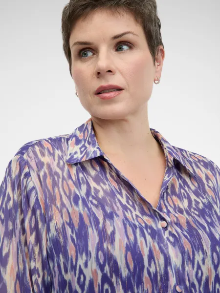 Purple Women's Collared Blouse ORSAY - Women's