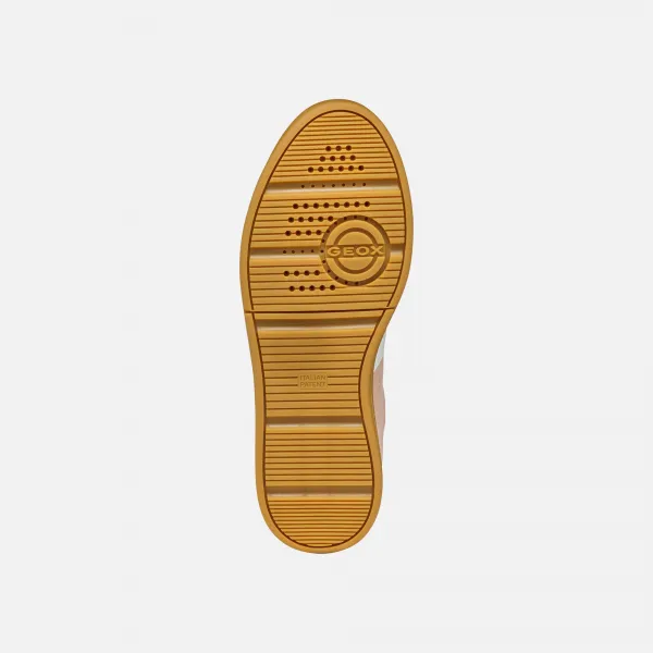 Cream women's sneakers Geox Meleda - Women's