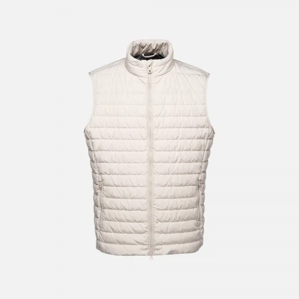 Cream men's vest Geox Warrens - Men's