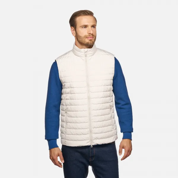 Cream men's vest Geox Warrens - Men's
