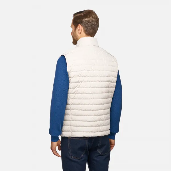 Cream men's vest Geox Warrens - Men's