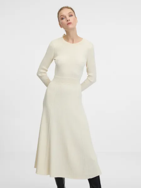 Cream Women's Midi Dress ORSAY - Women's