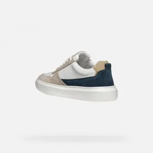 Beige men's sneakers Geox Deiven - Men's