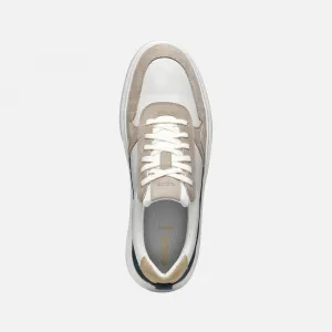 Beige men's sneakers Geox Deiven - Men's