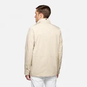 Beige men's jacket Geox Damon - Men's