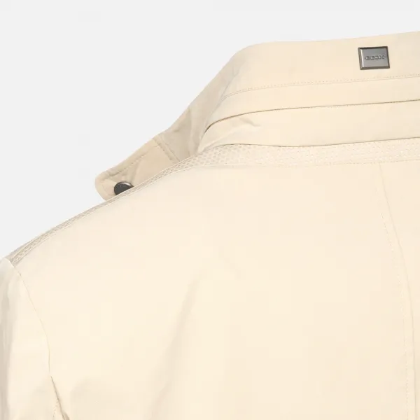 Beige men's jacket Geox Damon - Men's