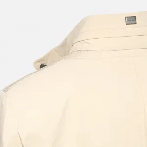 Beige men's jacket Geox Damon - Men's