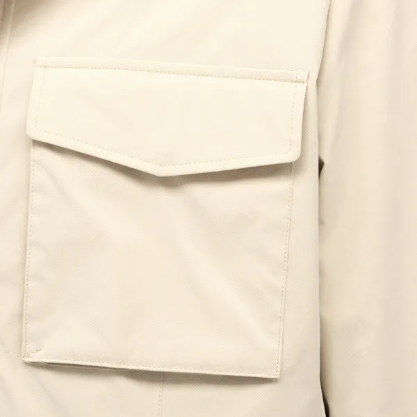 Beige men's jacket Geox Damon - Men's