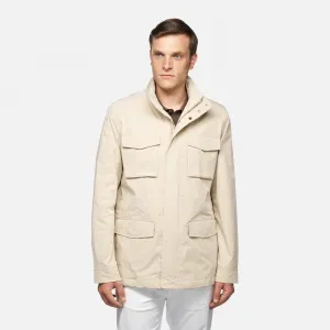 Beige men's jacket Geox Damon - Men's