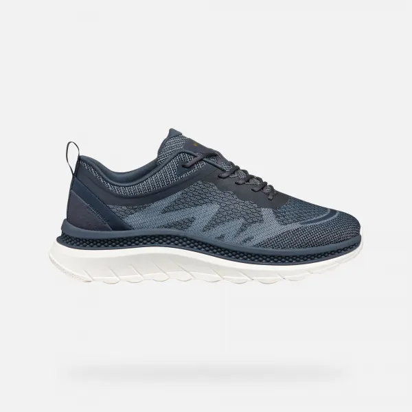 Dark blue men's sneakers Geox Spherica Actif X - Men's