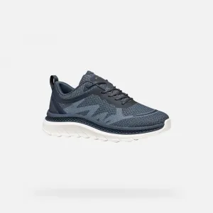 Dark blue men's sneakers Geox Spherica Actif X - Men's