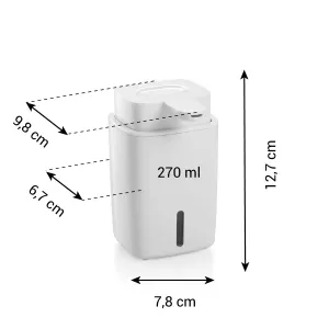 Dávkovač penového mydla LAGOON 270 ml