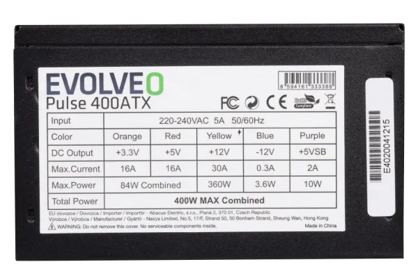 EVOLVEO Pulse 400W EP400PP12B