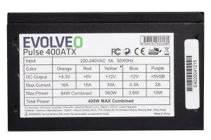 EVOLVEO Pulse 400W EP400PP12B