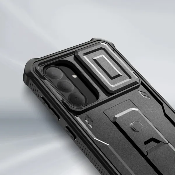 Tech-Protect Kevlar Cam+ kryt, Samsung Galaxy A36 5G, čierny