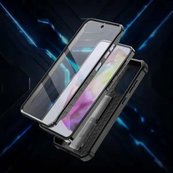 Tech-Protect Kevlar Cam+ kryt, Samsung Galaxy A36 5G, čierny