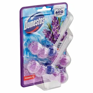 Domestos Power 5 Lavender tuhý WC blok 2x50 g 1bal