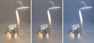 DECOREUM LED stolová lampa slona
