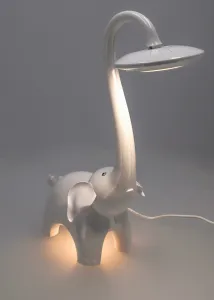 DECOREUM LED stolová lampa slona
