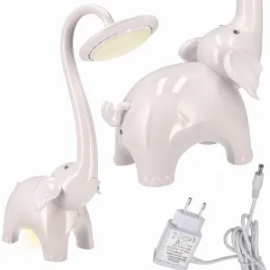DECOREUM LED stolová lampa slona