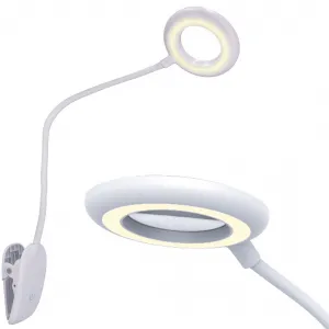 DECOREUM LED stolová lampa s klipom