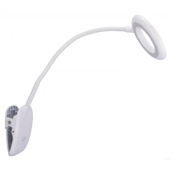DECOREUM LED stolová lampa s klipom