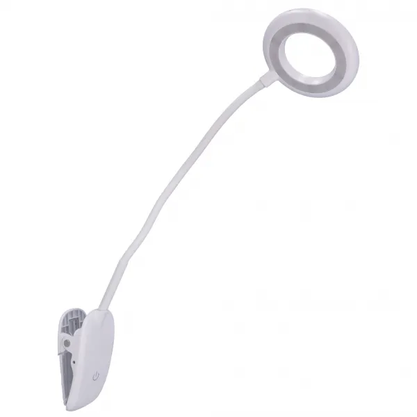 DECOREUM LED stolová lampa s klipom