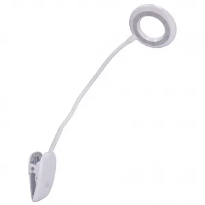 DECOREUM LED stolová lampa s klipom