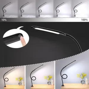 DECOREUM Čierna LED stolová lampa